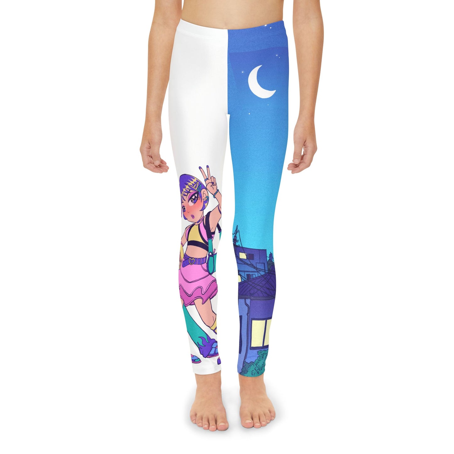 Youth Full-Length Leggings (AOP)