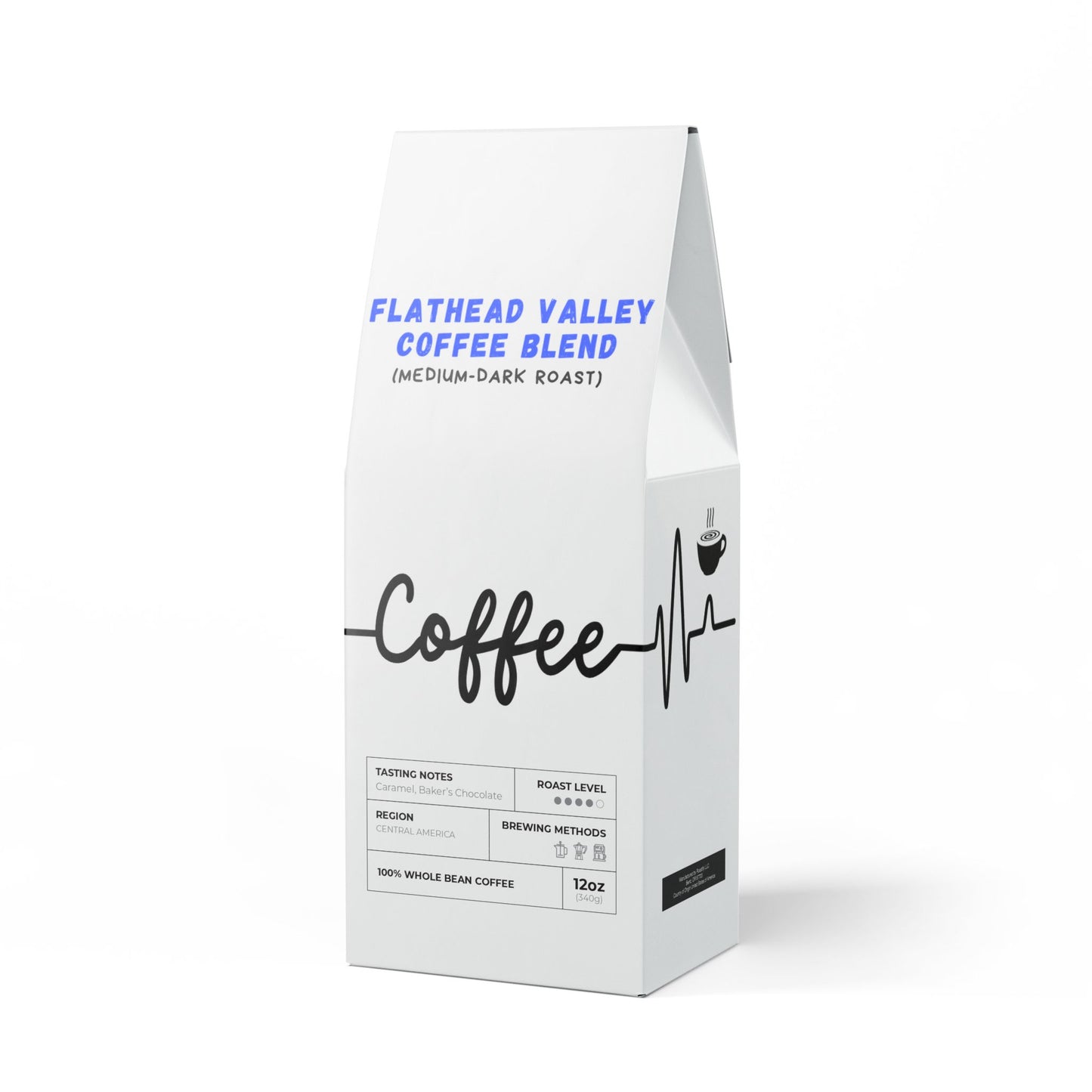 Cafe - Flathead Valley Coffee Blend (Medium-Dark Roast)