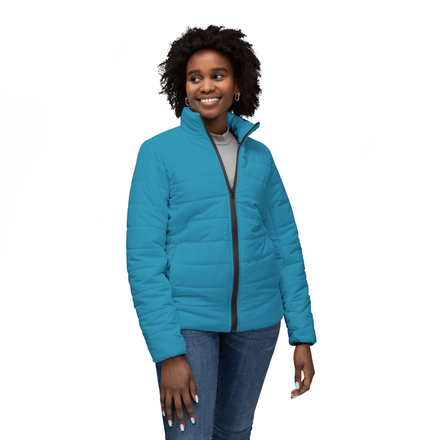 Women’s Puffer Jacket (AOP)