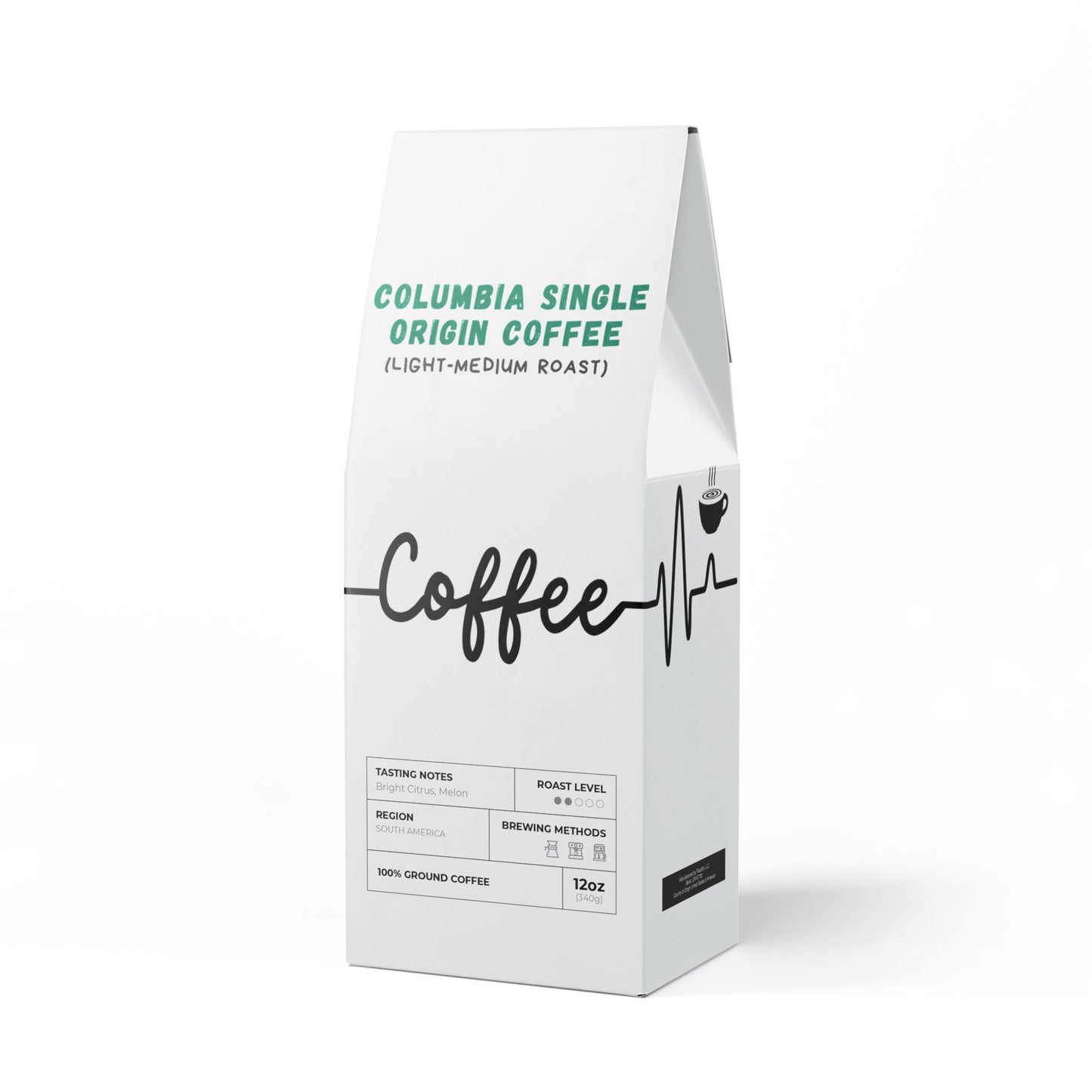 Cafe - Colombia Single Origin Coffee (Light-Medium Roast)