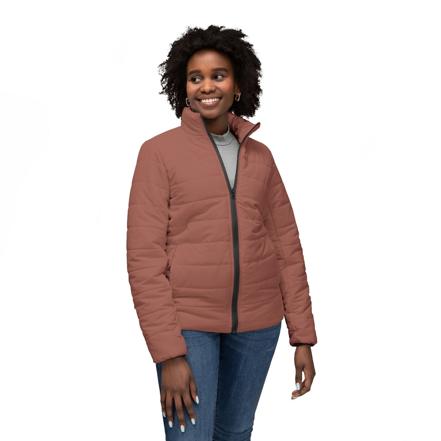 Women’s Puffer Jacket (AOP)