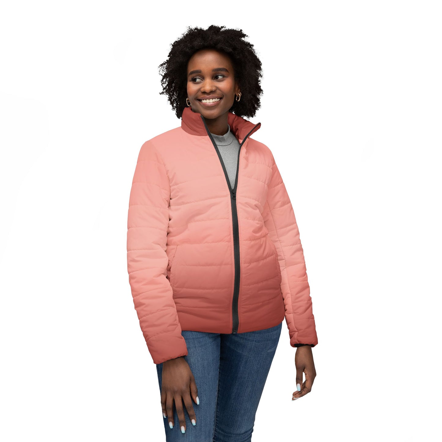 Women’s Puffer Jacket (AOP)