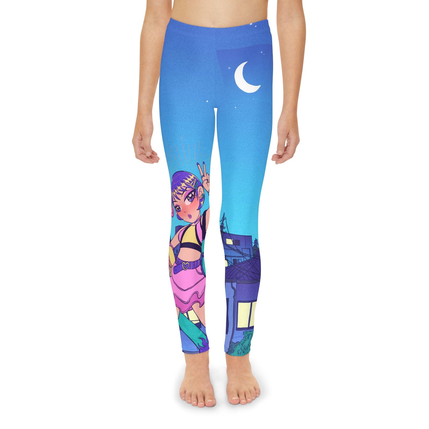 Youth Full-Length Leggings (AOP)