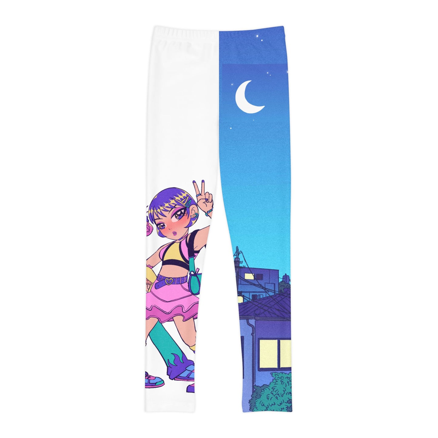 Youth Full-Length Leggings (AOP)