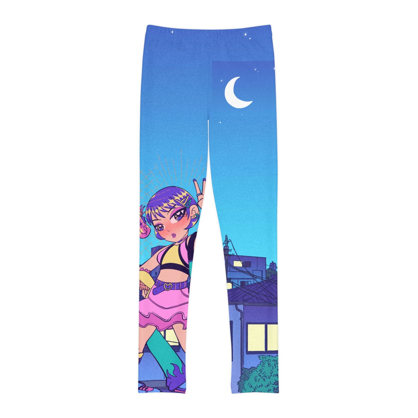 Youth Full-Length Leggings (AOP)