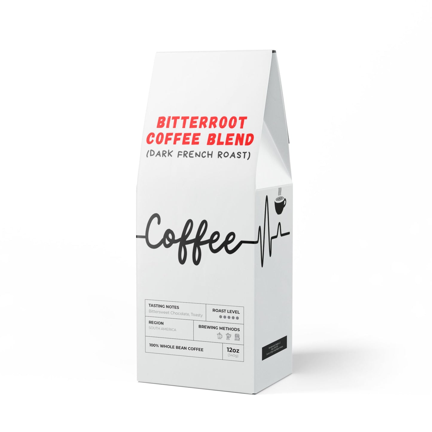 Cafe - Bitterroot Coffee Blend (Dark French Roast)