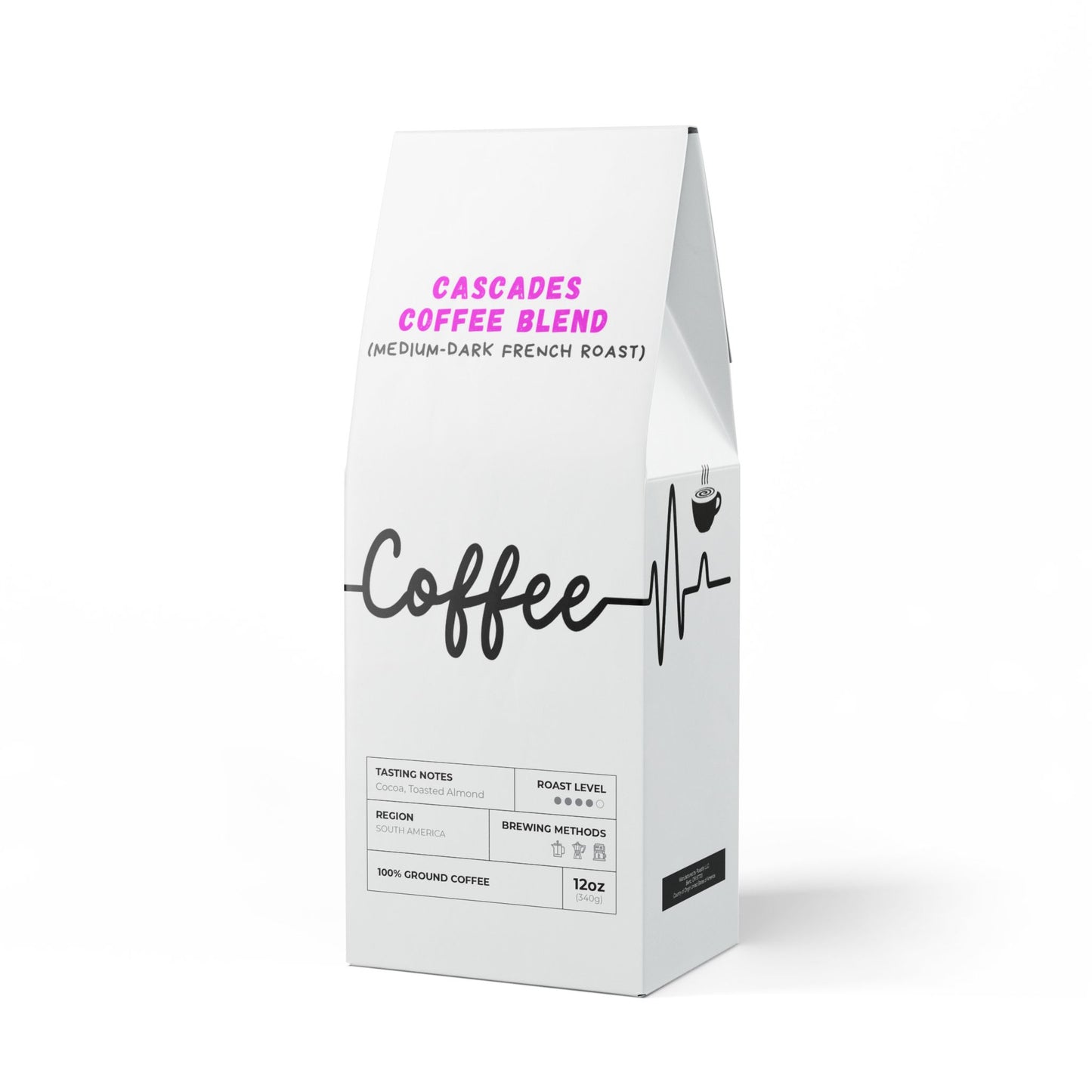 Cafe - Cascades Coffee Blend (Medium-Dark Roast)